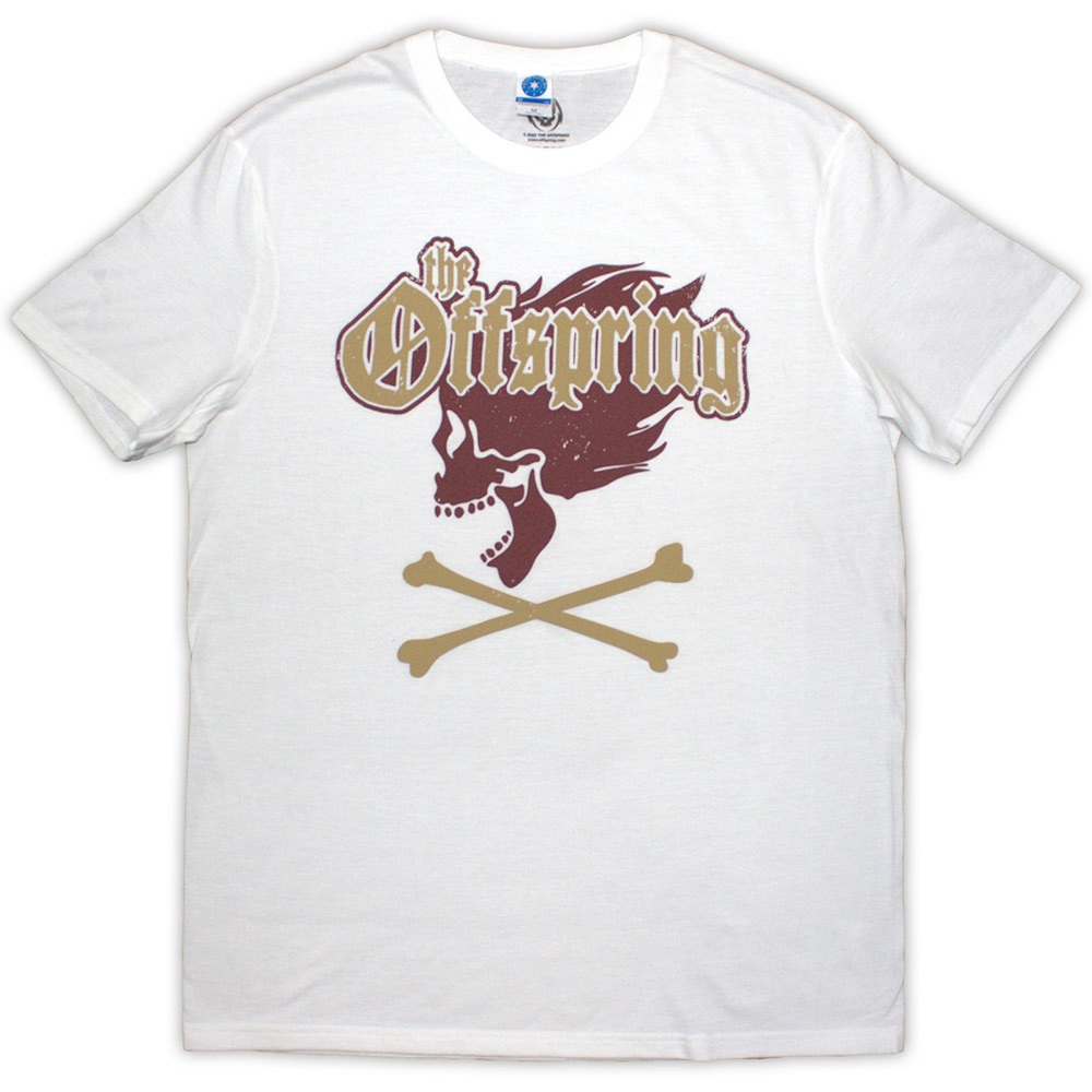 The Offspring - Screaming Skull Tshirt Homme - Blanc